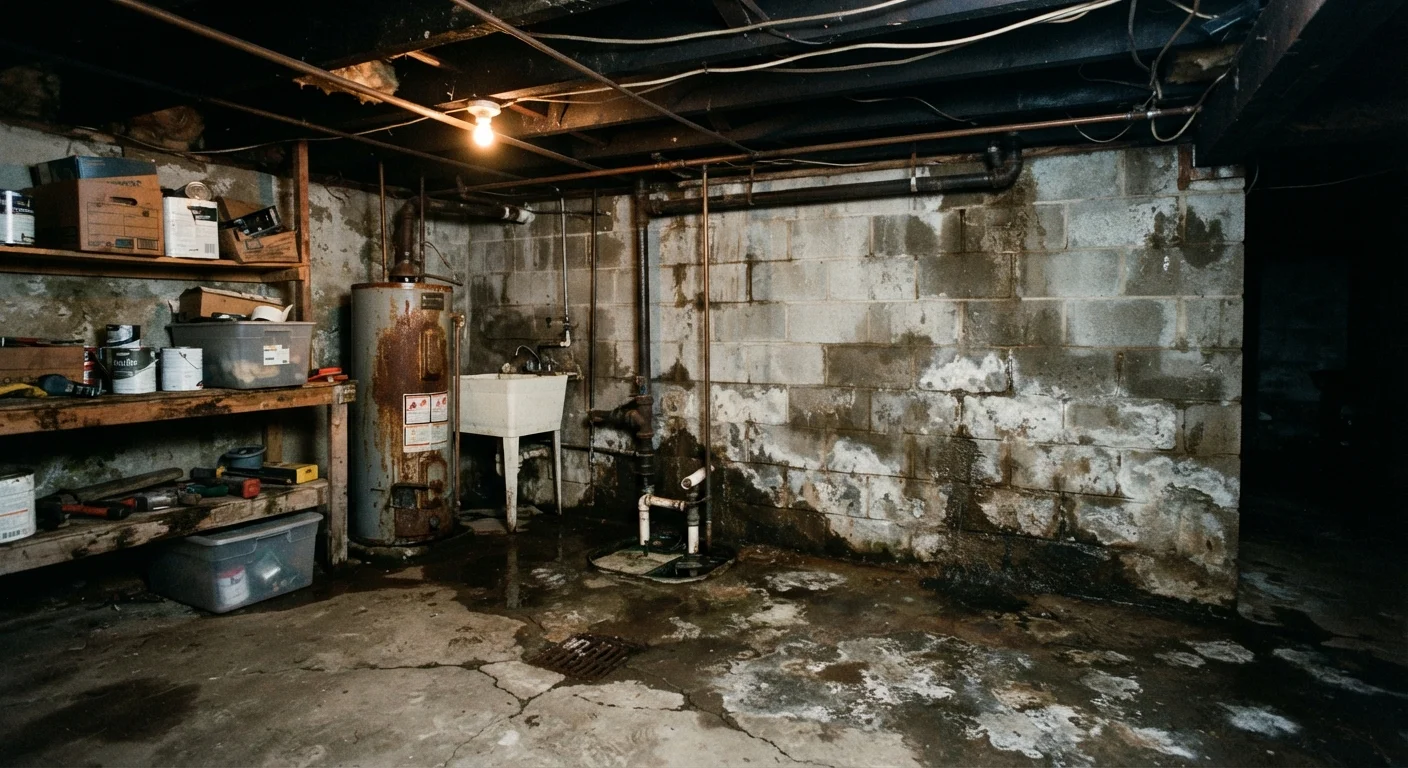 Basement Moisture: Causes, Warning Signs, and Prevention