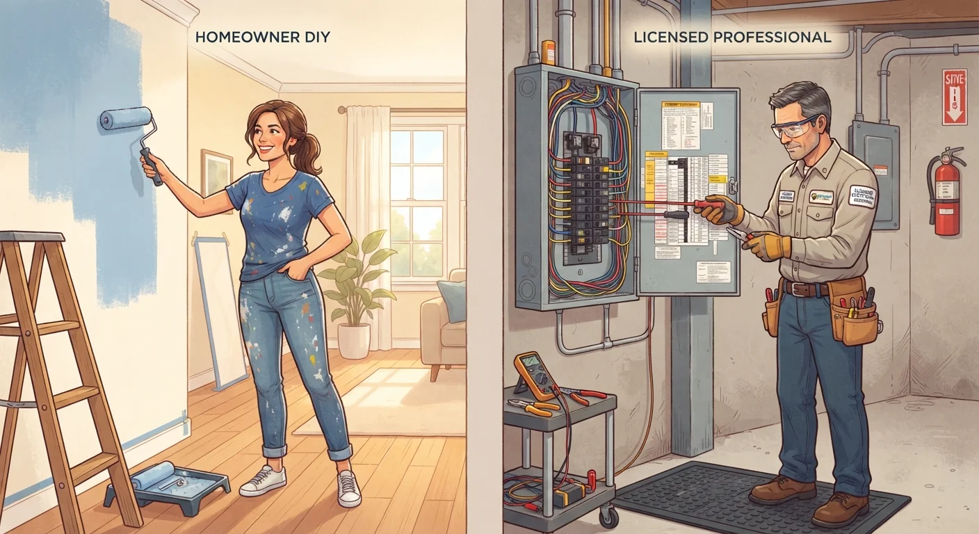 DIY vs. Licensed Contractor: Drawing the Line on Home Repairs