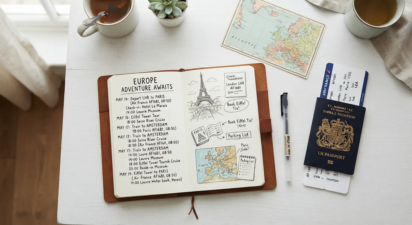 From Idea to Departure: A Complete Trip Planning Walkthrough