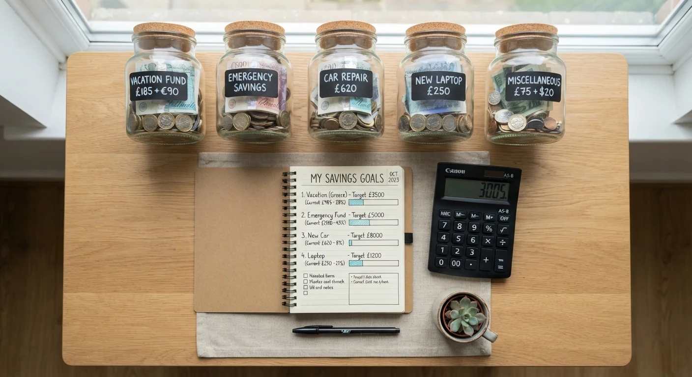 Goal-Based Saving: How to Structure Multiple Accounts Without Losing Track