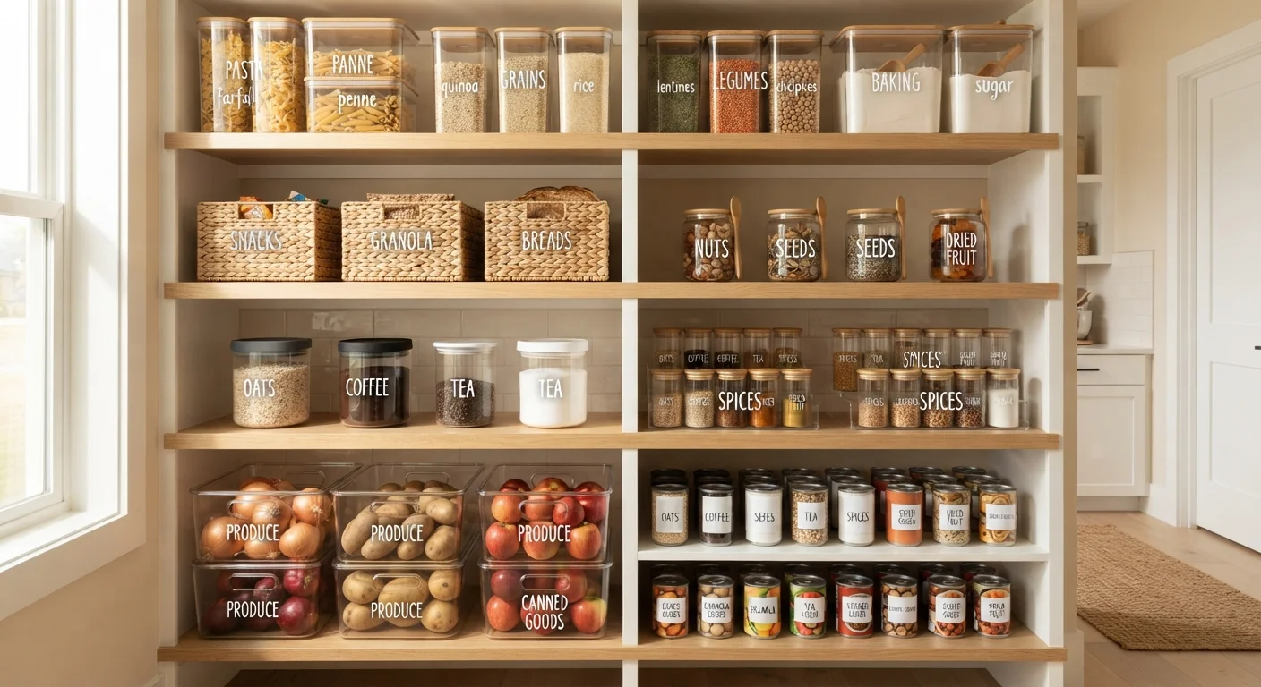 Labeling Systems, Zones, and Categories: The Language of an Organized Home