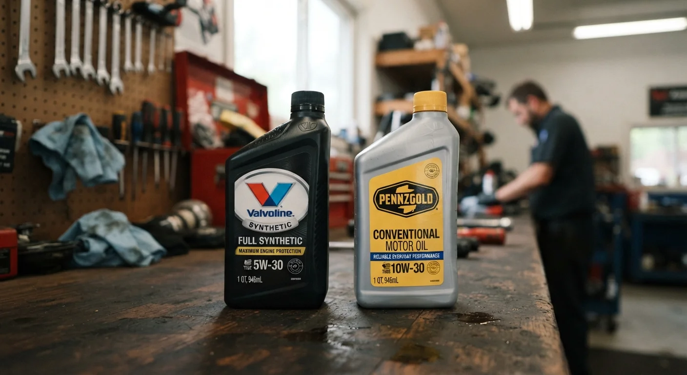Oil Change Intervals: Synthetic vs. Conventional Motor Oil