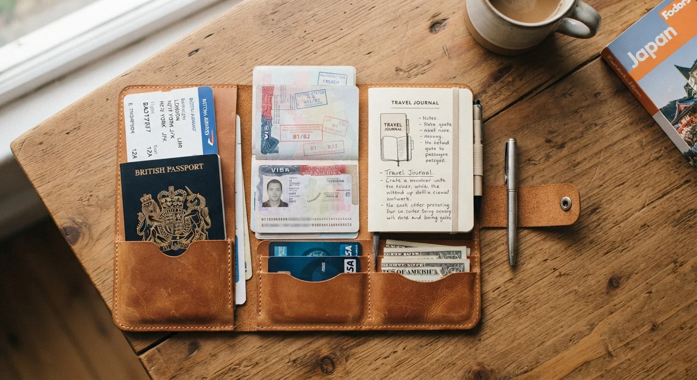 Organizing Your Travel Documents So Nothing Gets Lost Abroad