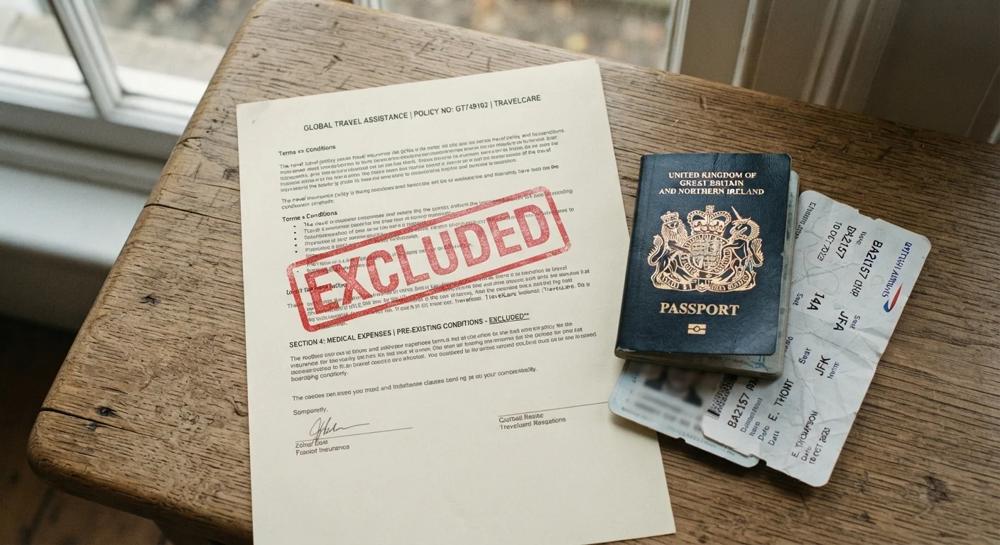 What Travel Insurance Won't Pay For