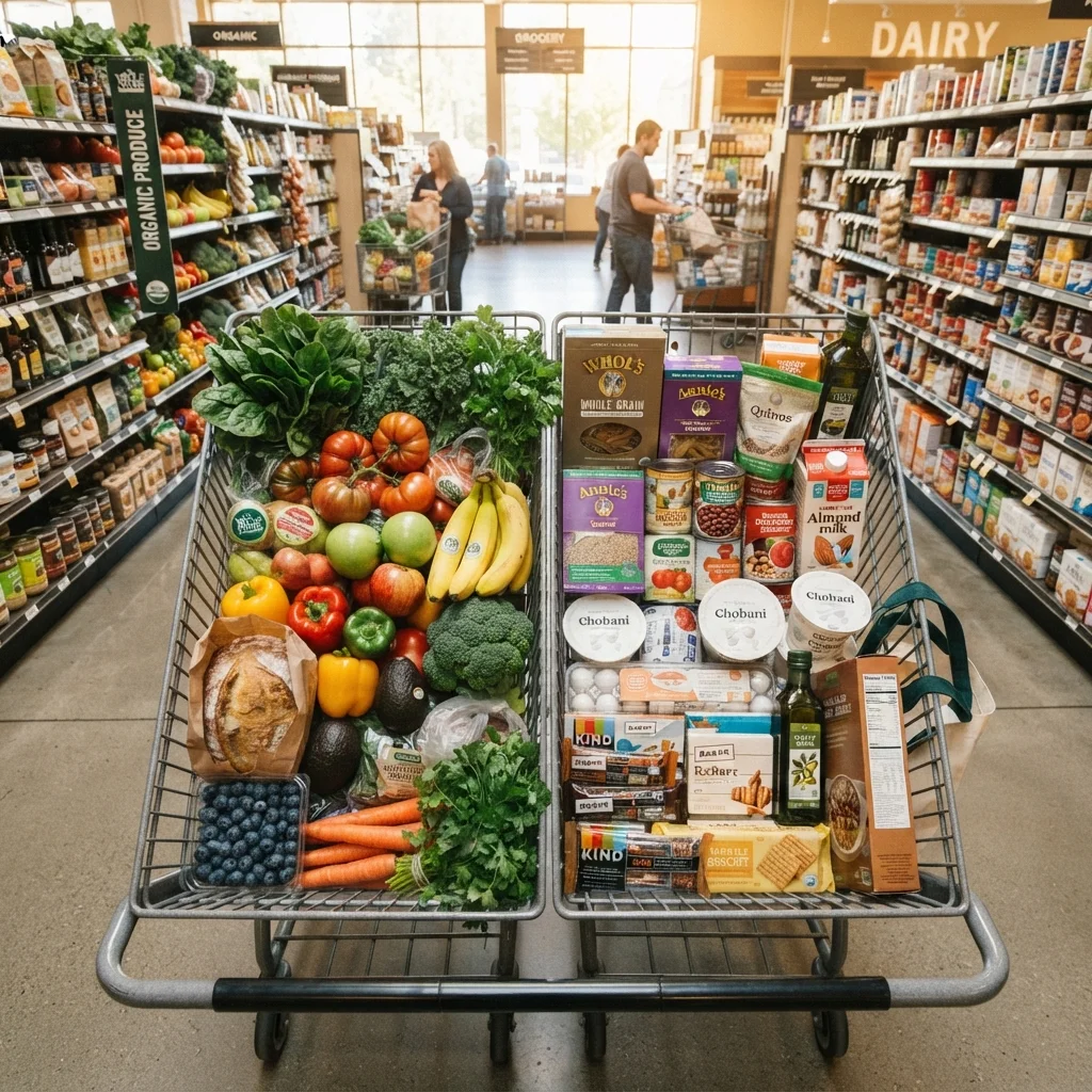 Why Your Grocery Haul Doesn't Always Match Your Health Goals