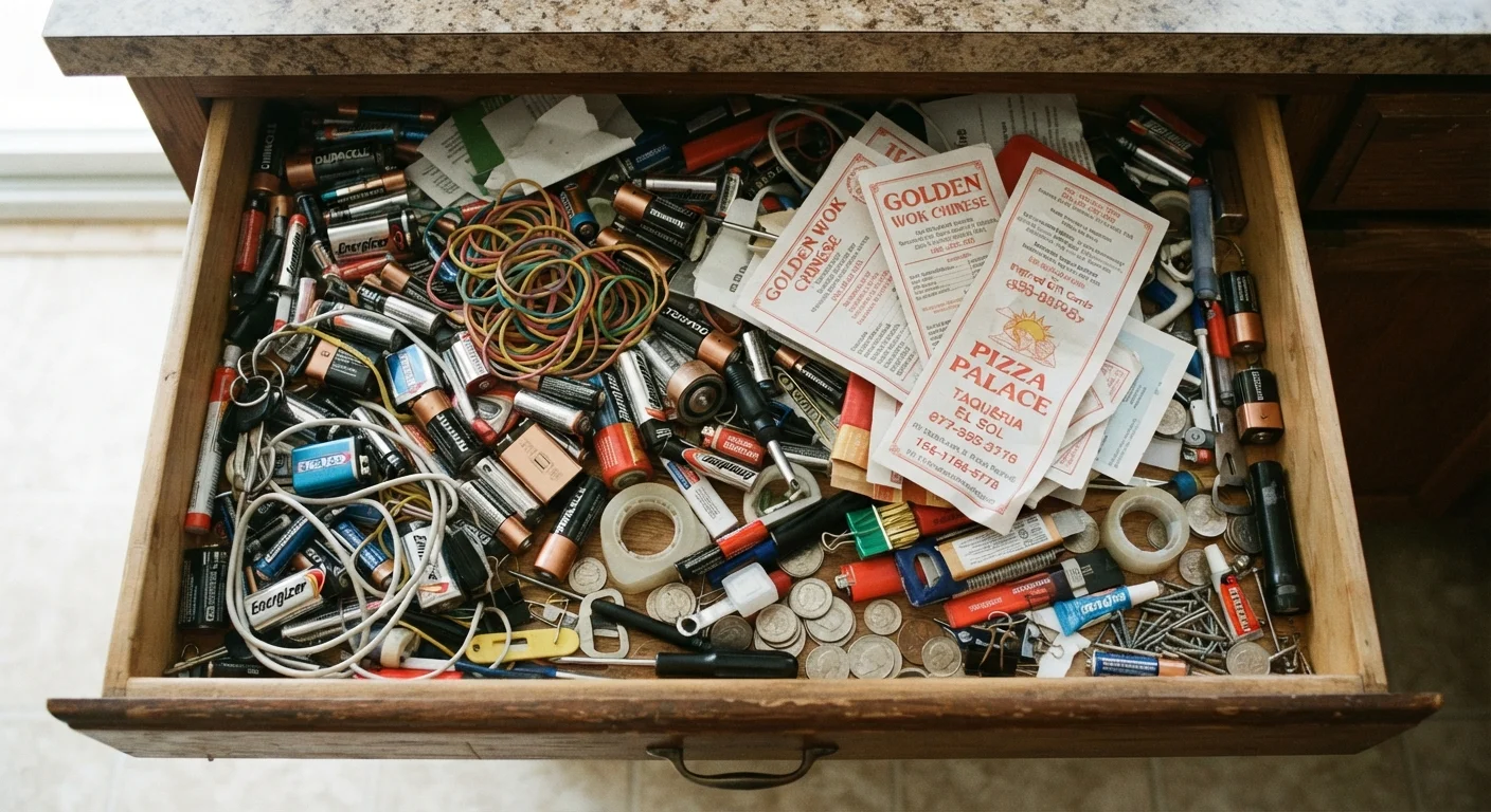 Why Your Junk Drawer Keeps Coming Back (And What to Do About It)