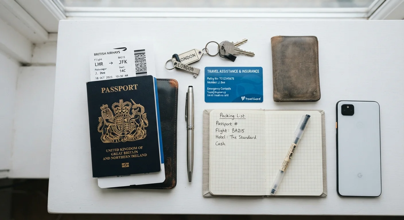 Your First International Trip: A Document Checklist